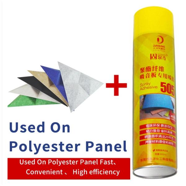 Recycled 100% Pet Felt Polyester Fibre Acoustic Panel For Space Decoration