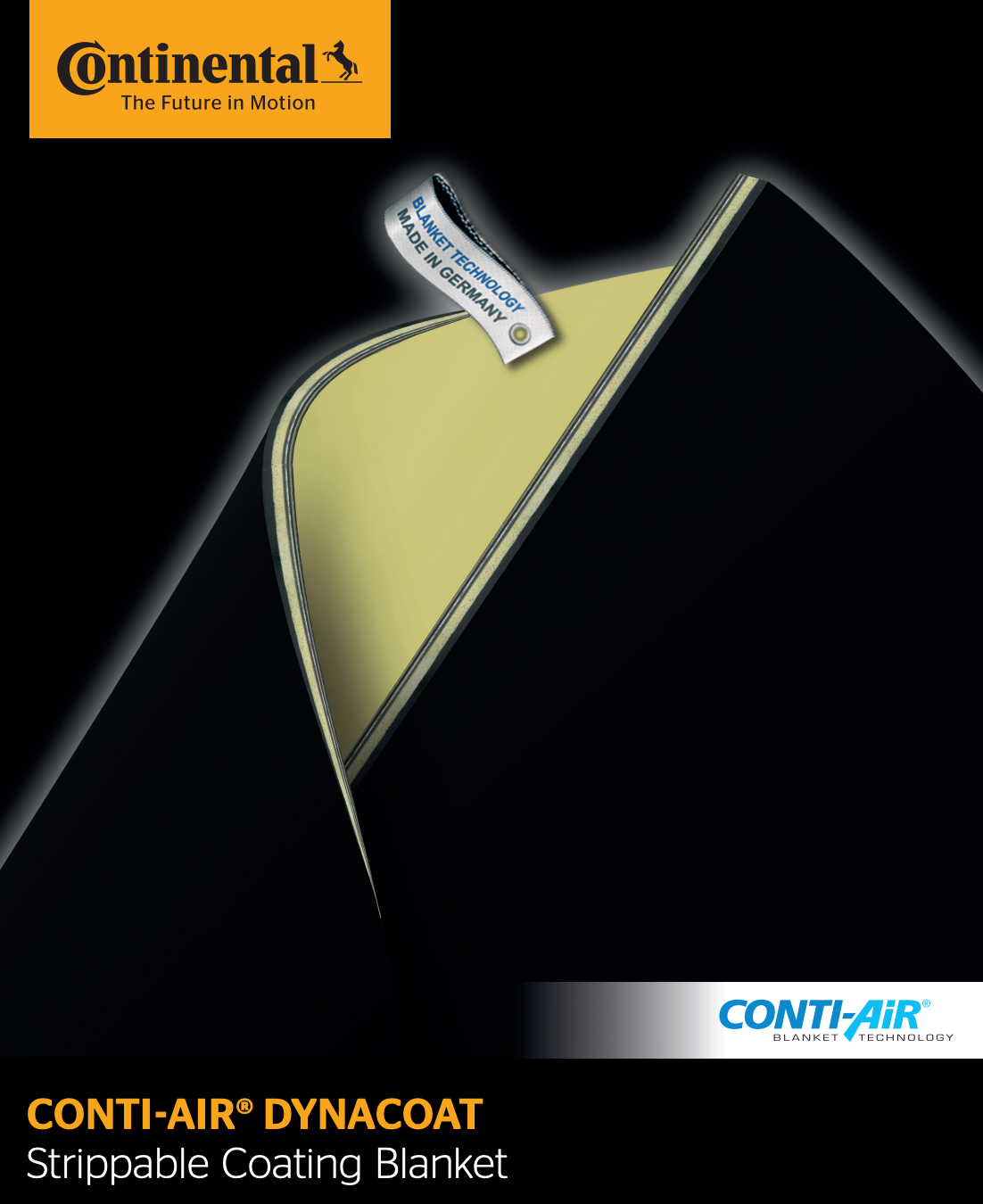 Varnishing Plate CONTI-AIR® DYNACOAT NITROCOAT 3 Ply Strippable Coating Blanket