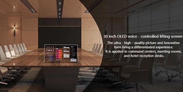 30 Inch Clear Oled Screen Voice Controlled Anti Glare Transparent Oled Arduino