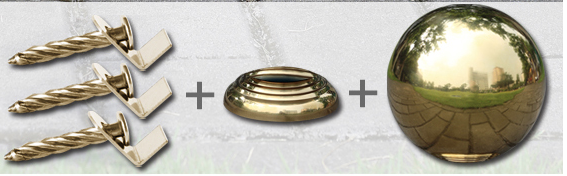 Гальванизировать шарик поручня нержавеющей стали, неубедительный стальной шарик квадратного основания