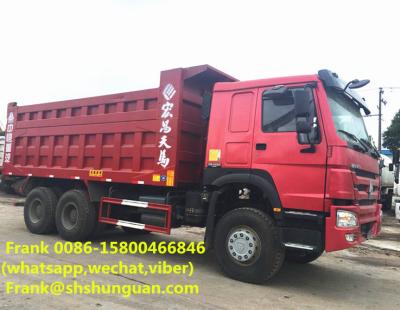 Energy Saving Used Dump Trucks , 30 Ton Used Tipper Trucks Easy Maintain