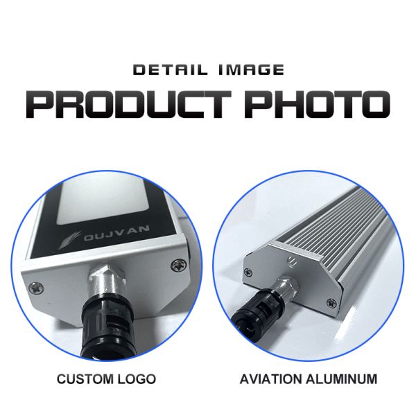 Lámpara para máquina CNC a prueba de aceite IP67, luz de trabajo LED para máquina CNC