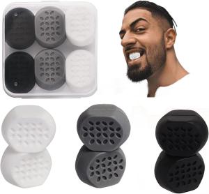 Exercitador de mandíbula de silicone para homem e mulher Exercitador de mand