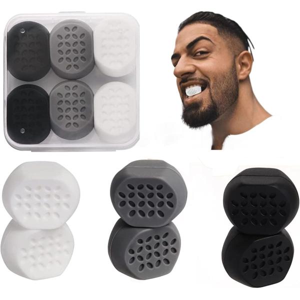 男性&女性用 シリコン 歯周運動器 歯周運動器 抵抗レベル 鋭い下 Chin Line 顔の痩せ歯周運動器