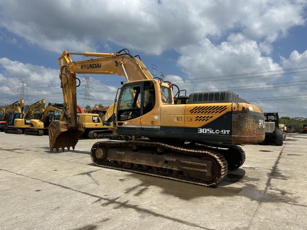 Good condition Hyundai 305LC-9T  used excavator cheap for sale