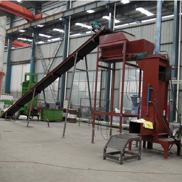 máquina de embalagem da serragem 1500kg