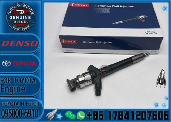  Hot Common Rail Injector 0950006910 Diesel Injectors Nozzle 095000 6910 095000-6910 For Toyota