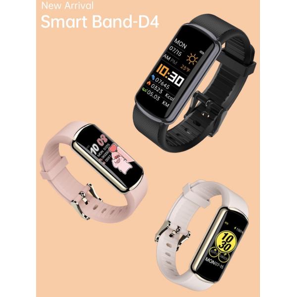 IP68 Waterproof Fitness Smart Band SpO2 Blood Pressure Monitor Heart Rate Tracker