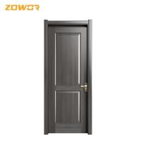 A cor vermelha 2 almofadou portas de entrada à prova de fogo com Peepholes/1,5 horas de tamanho personalizado avaliação do fogo