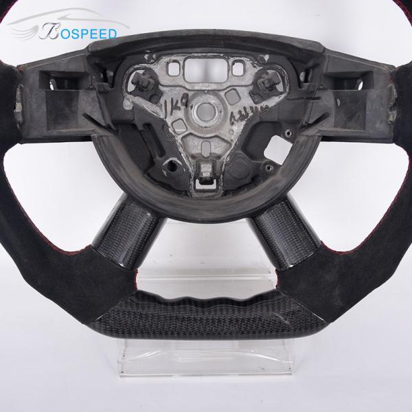 350mm Alcantara Ford Carbon Fiber Steering Wheel Black Racing OEM