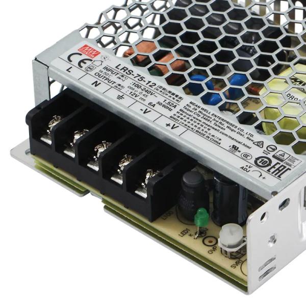 Switching Industrial Power Supply 12v 5a 5amp LRS-75-12 For CCTV