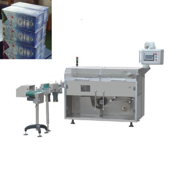 Máquina de empacotamento do filme plástico para a caixa que embala o sistema de controlo do PLC
