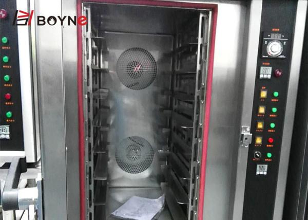 Ten Trays Commercial Stainless Steel Convection Bakery Oven With Strong Wheel