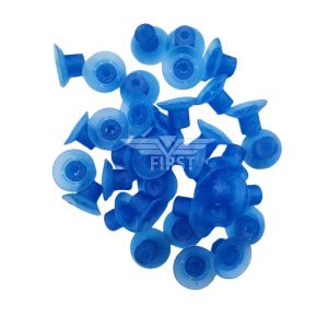 Blue Color Rubber Sucker 32x18mm High Feet Sucker for Die Cutting Machine with