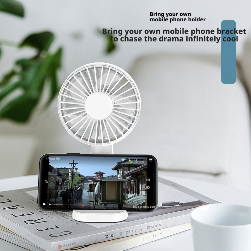 1200mAh Battery Mini Portable Fan with Humidify Function and Lightweight Design for Outdoor Use