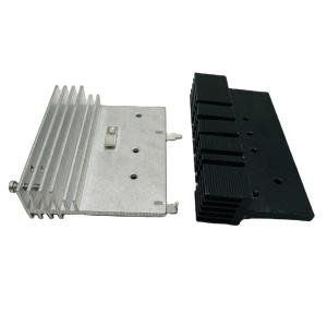 Large Anodizing Aluminium Heat Sink Plate Extrusion Profile Custom Precision