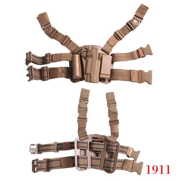 Customizable Concealed Leg Gun Holster 1911 For Glock 17 M92/USP/P226
