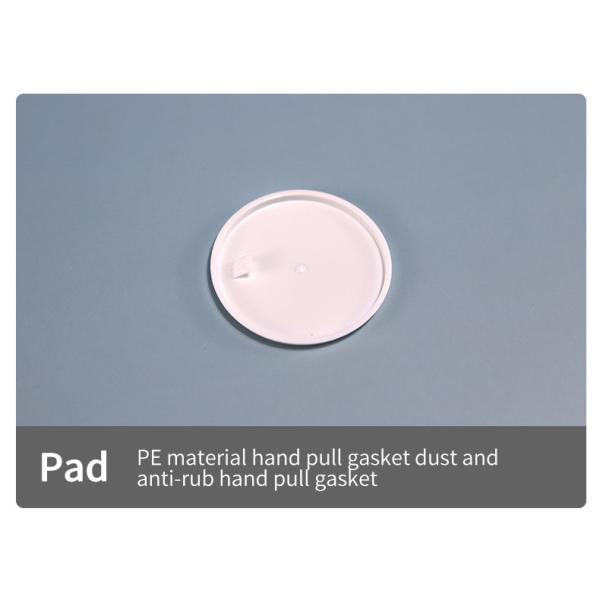 Contenedor de crema para bebés de plástico en forma de huevo de 50 g para productos para el cuidado de la piel Material ABS