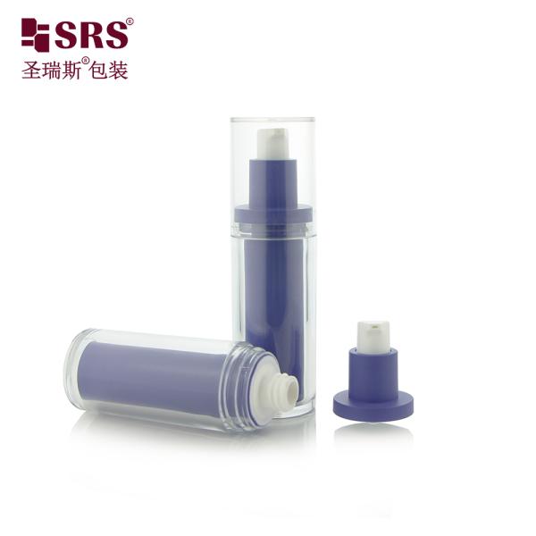 30ml Refillable PET PP Cosmetic Bottle for Serums and Lotions