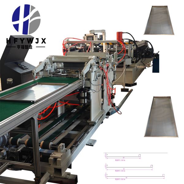 High Precision Shelf Panel Roll Former With Cr12MOV Molds For Supermarket Shelves