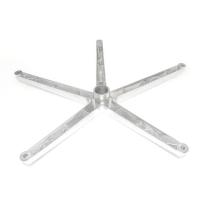 L'alliage d'aluminium meurent base de haute qualité réglable moulée de chaise pivotante de jambes de chaise de meubles