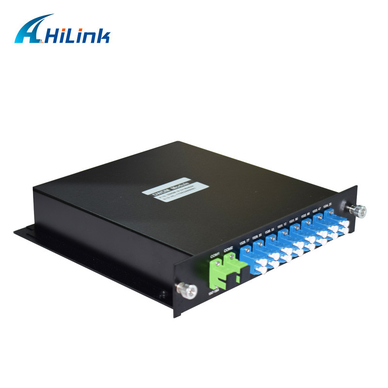 16 канал DWDM Mux Demux CH17-CH61 опционное LGX с 2 портами COM