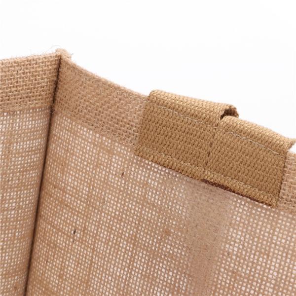 Heavy Waterproof Reusable Inner Lamination Jute Tote Bags