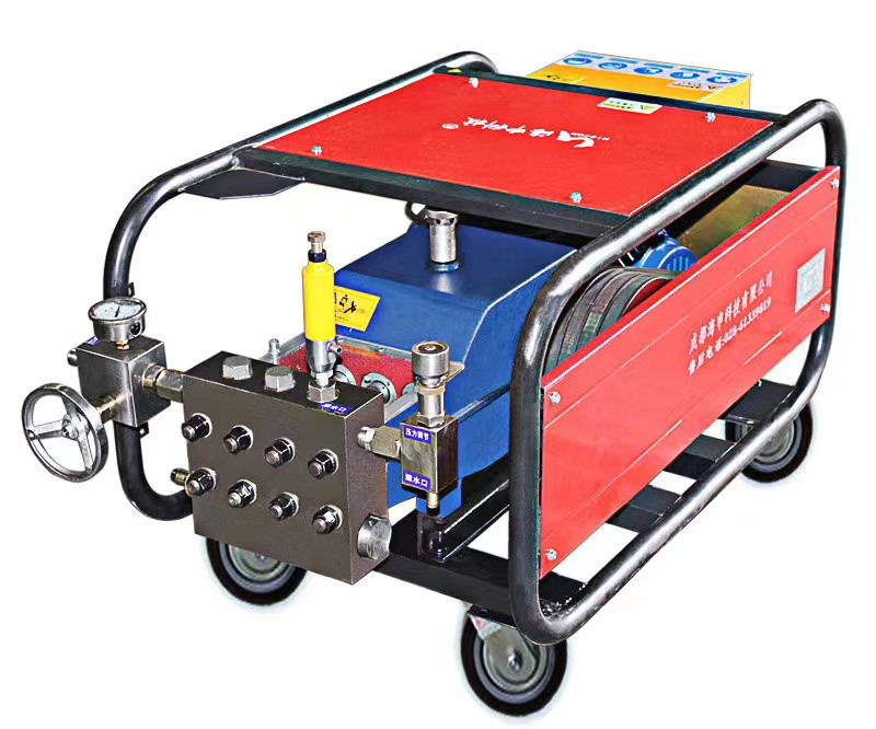5.6L/ Min 10000 Psi Гидравлический насос для испытания давления в трубопроводах Гидропробный насос
