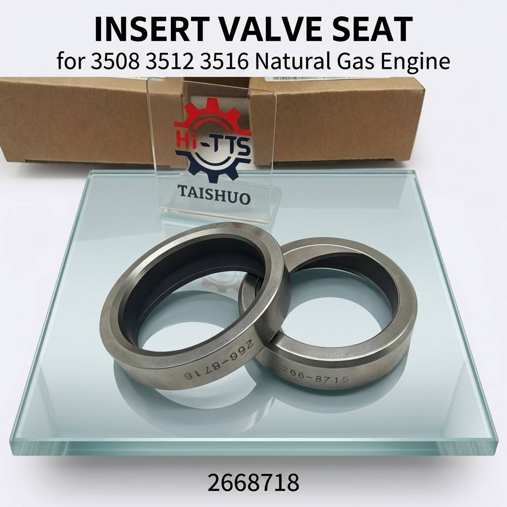 Engine Machinery Parts 3508, 3512, 3516 G3516B G3512  48mm Steel Alloy Casted Valve Seat Insert 266-8718 191-6760 2668718 1916760