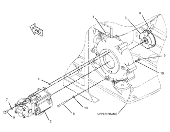 241-7971 2417971 Excavator Main Hydraulic Pump For 301.6C