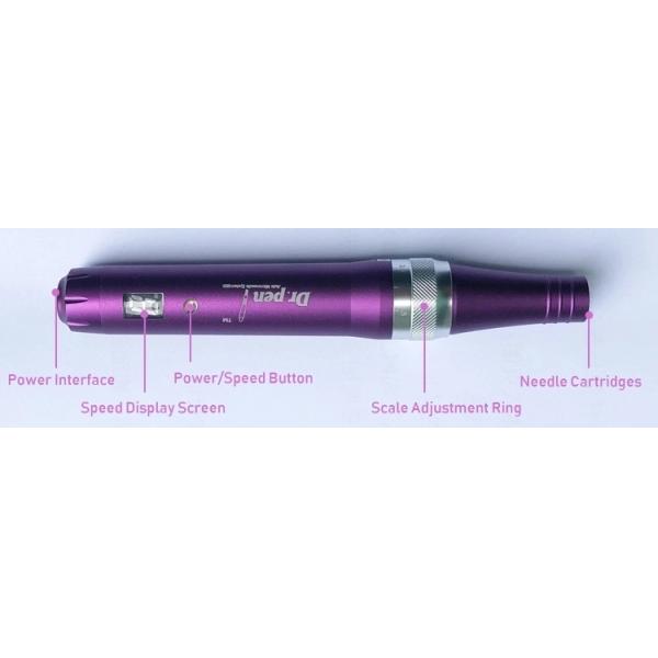 X5 Electric Derma Pen Stamp 9/12/36/42/Nano Needle Cartridges for Neck/Throat Target Area