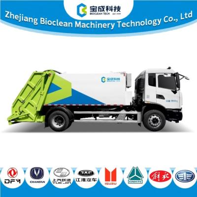18000kg Garbage Compactor Truck User Friendly Design Corrosion Resistance