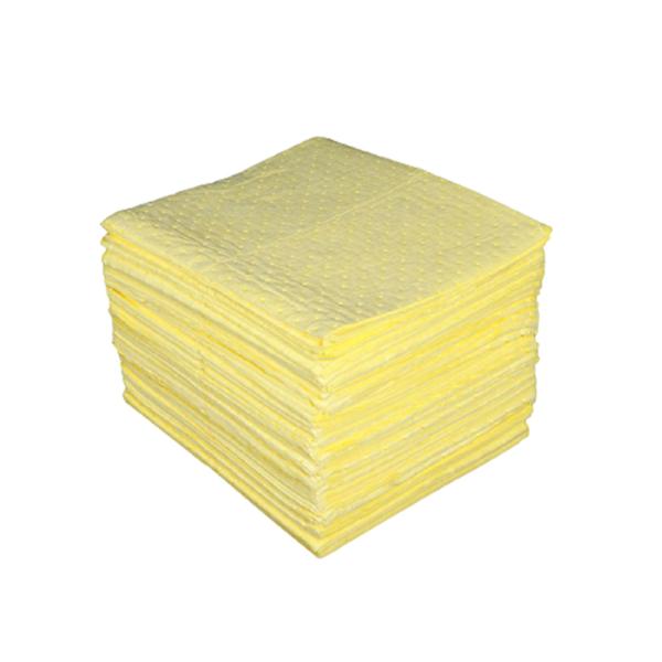 Strong Acid Resistant Chemical Pads With Quick Absorption