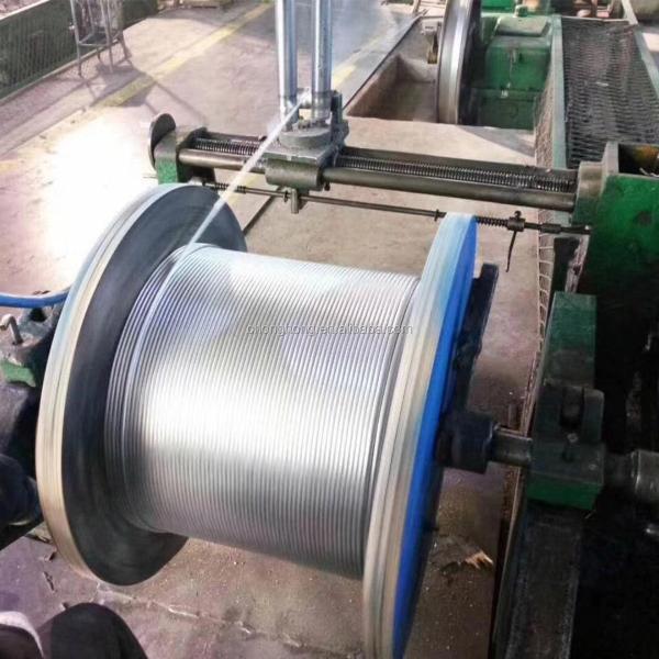 Tensile Strength 1370-2160MPA Galvanized 6x19 FC Cold Drawn Spring Steel Wire for Yard Decoration Spring Wire Cable 3-46MM