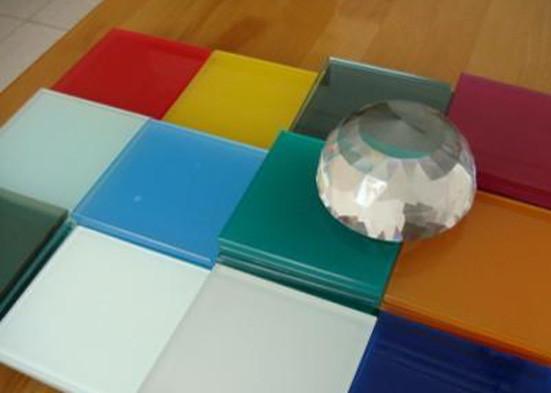 3mm Float Lacobel Painted Glass Exquisite Appearance For Sliding Doors