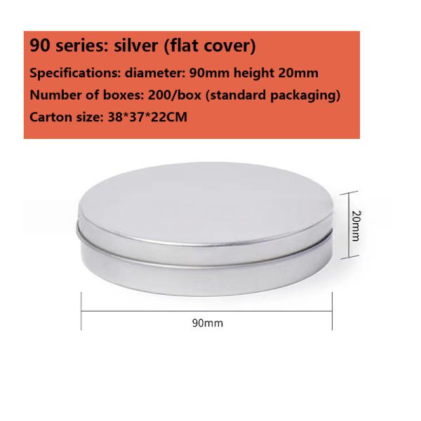 Customized Cosmetic packaging Tinplate/Aluminum Alloy Box with High-definition Digital Printing