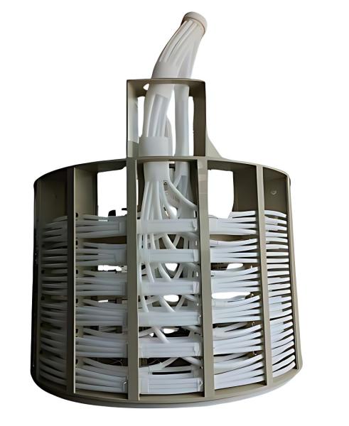 Reactor Built In Circular Heat Exchanger For Chemical Reactors And Stirred Tanks