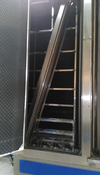 3 Pairs Brushes Low - e vertical glass washing machine for Double Glazing Glass