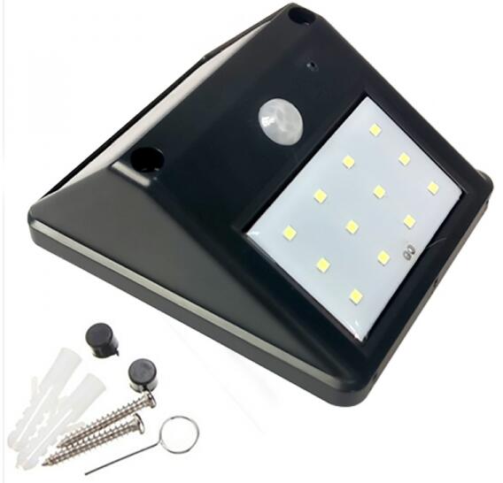 Garden Solar Power Led Work Light , 240 Lumens Outdoor Security Wall Lights