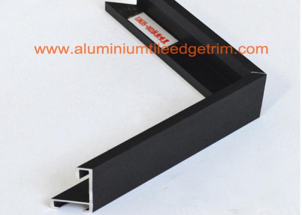 Decorative Aluminium Picture Frame Mouldings Extrusions , Aluminium Picture Frame Profiles
