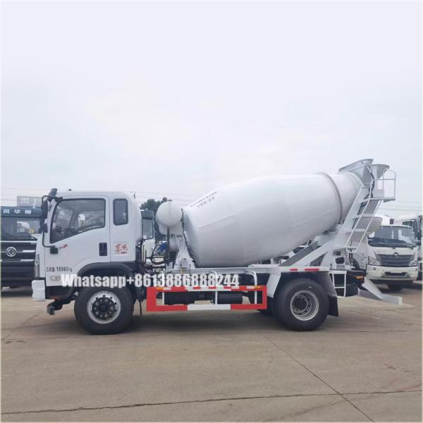 Camion malaxeur à béton Dongfeng 5000-6000 litres, véhicule malaxeur à ciment 4x2