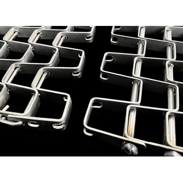 Customized 304 stainless steel Changcheng wire mesh conveyor belt with new specifications and plain weave river cleaning horsehair chain
