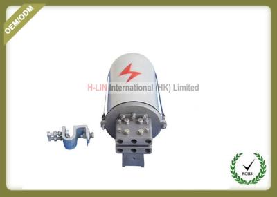 OPGW Joint Fiber Optic Closure 24 Core 2 In 2 Out Acid Proof Termination Box
