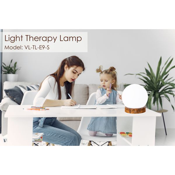 10000 Lux Mood Therapy Lamp Adjustable Brightness Sad Therapy Lamp OEM ODM