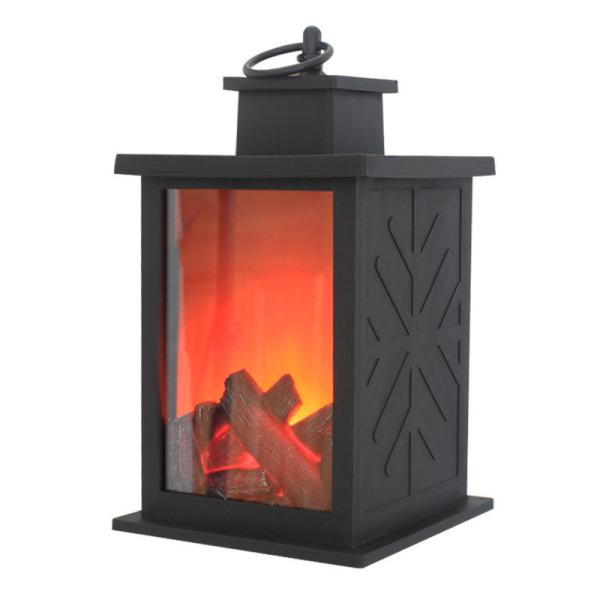 OEM ODM Garden Solar Decorative Lights Flame Lanterns For Outdoor Camping