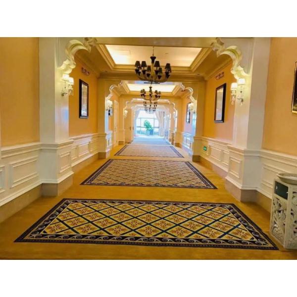 Modern Style 100% Wool Fire Resistant Wall to Wall Carpet for Commercial Flooring