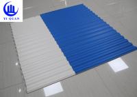Folhas à prova de fogo do telhado plástico do material de construção das telhas de telhado do PVC
