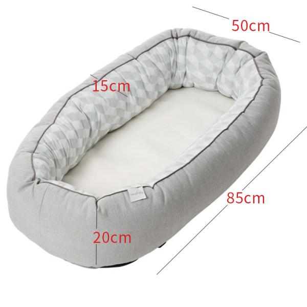 100% Cotton Cuddle Nest Baby Crib Bedding Sets Comfortable Color Customized