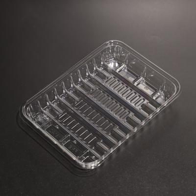 Placa de PET de plástico descartável e ecológica para bandeja de alimentos