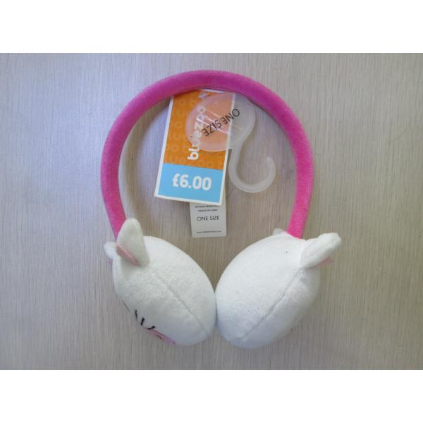 Cute Kitty Earmuff--Fleece earmuffs--2017 Winter design products for Girls gifts